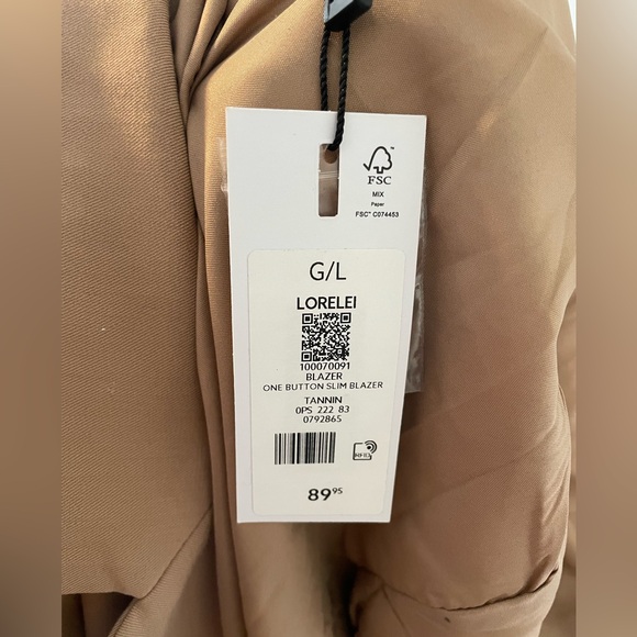 Dynamite Blazer - Beige, Size L - Picture 4 of 4